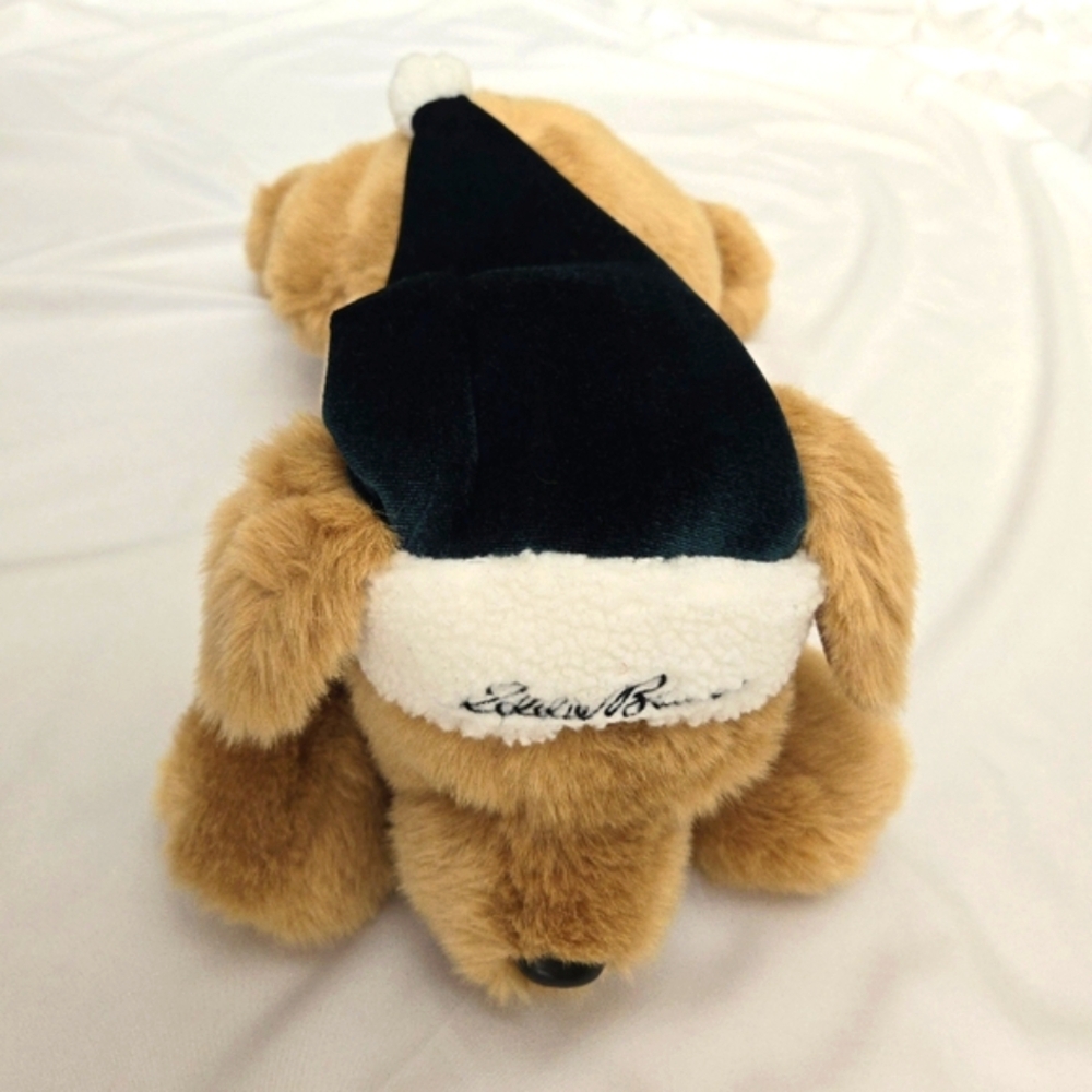 ( Eddie Bauer Home ) GUND Commemorative Golden Lab Puppy With 2000 Holiday Hat - Picture 5 of 12